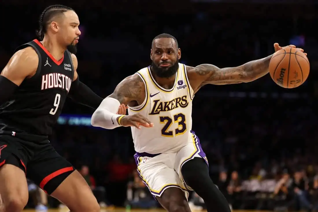 NBA: Houston Rockets at Los Angeles Lakers