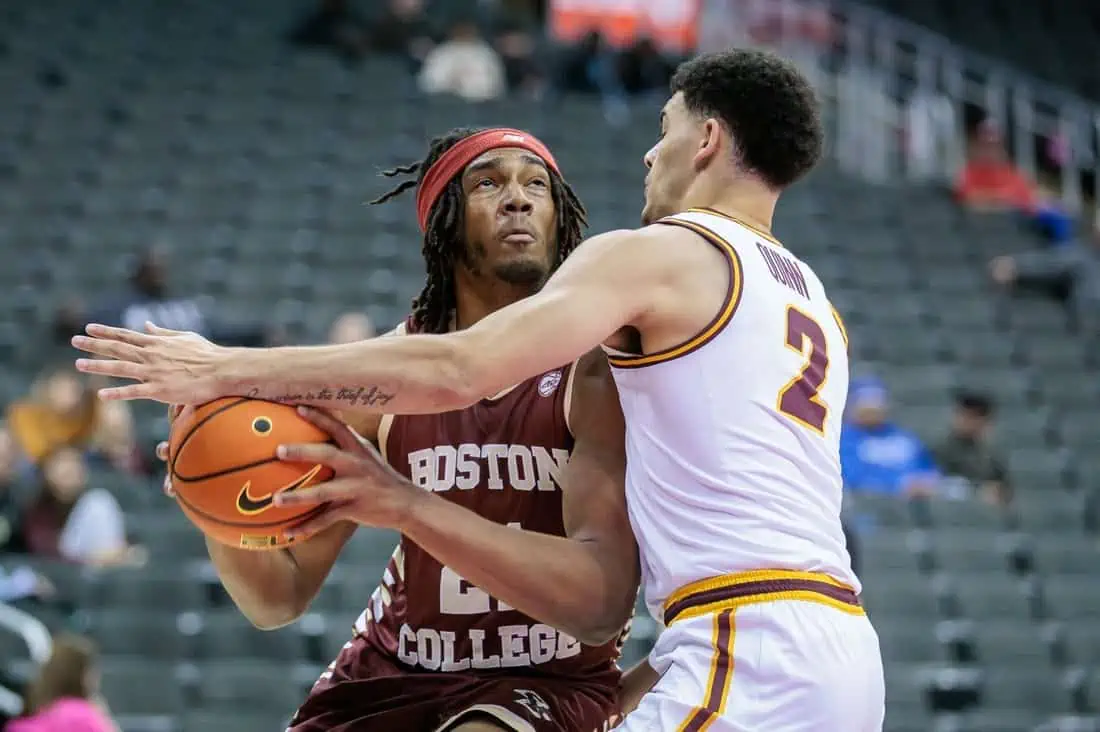 NCAA Basketball: Hall of Fame Classic - Loyola Chicago at Boston College