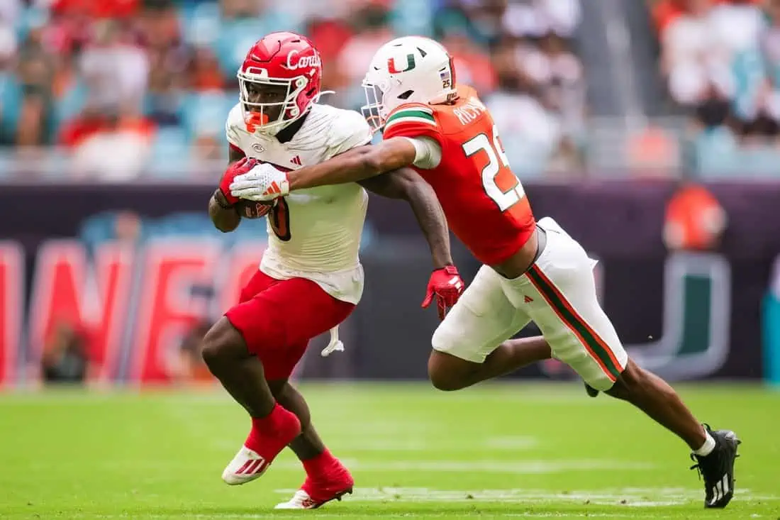 NCAA Football: Louisville at Miami