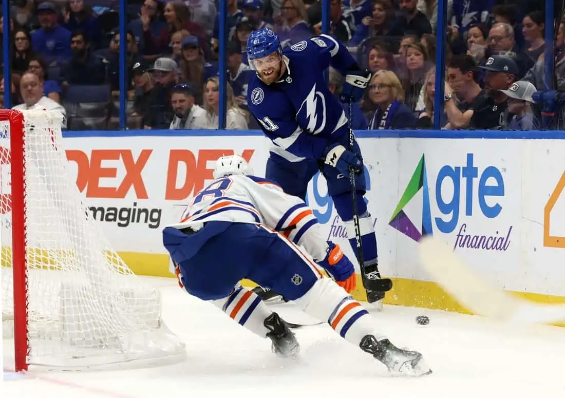 NHL: Edmonton Oilers at Tampa Bay Lightning