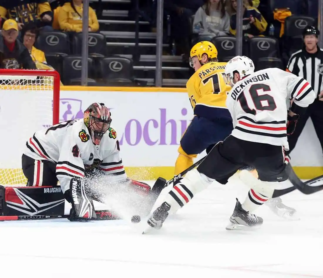NHL: Chicago Blackhawks at Nashville Predators