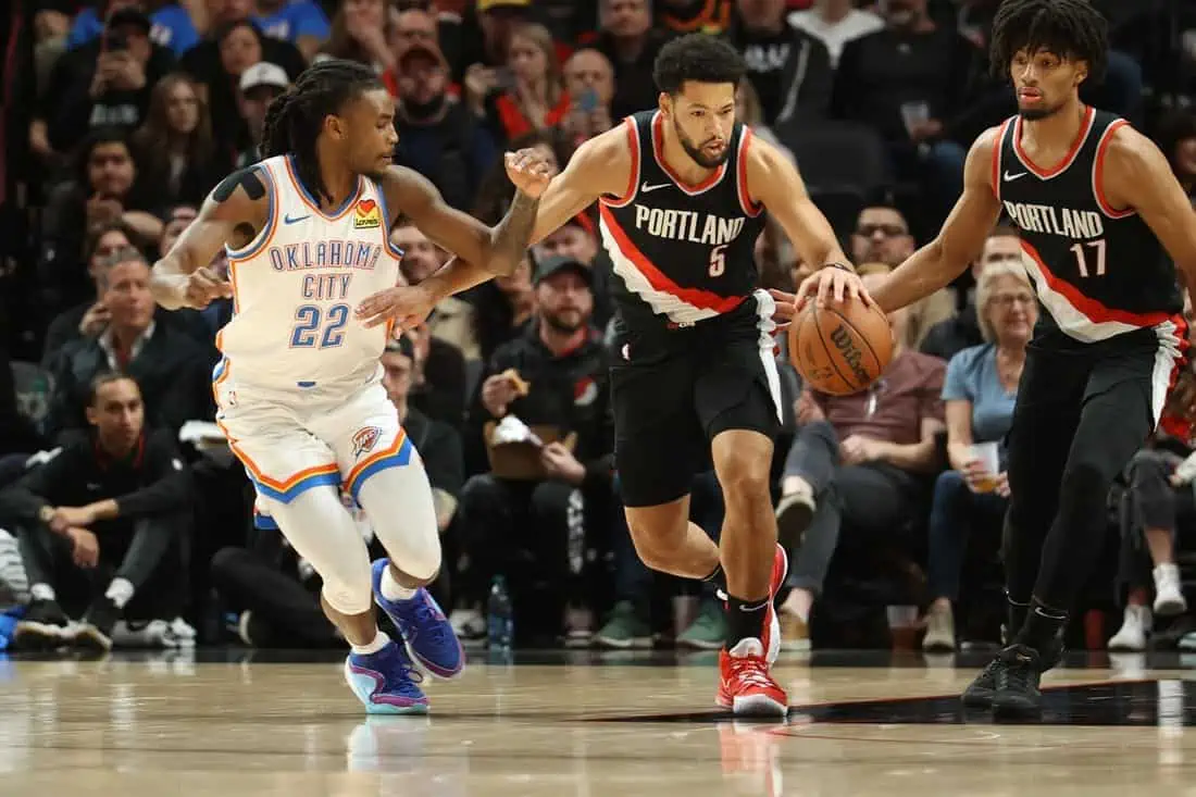 NBA: Oklahoma City Thunder at Portland Trail Blazers