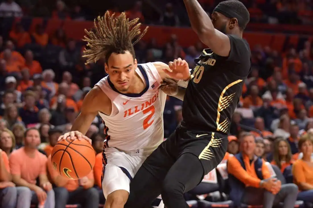 NCAA Basketball: Oakland at Illinois