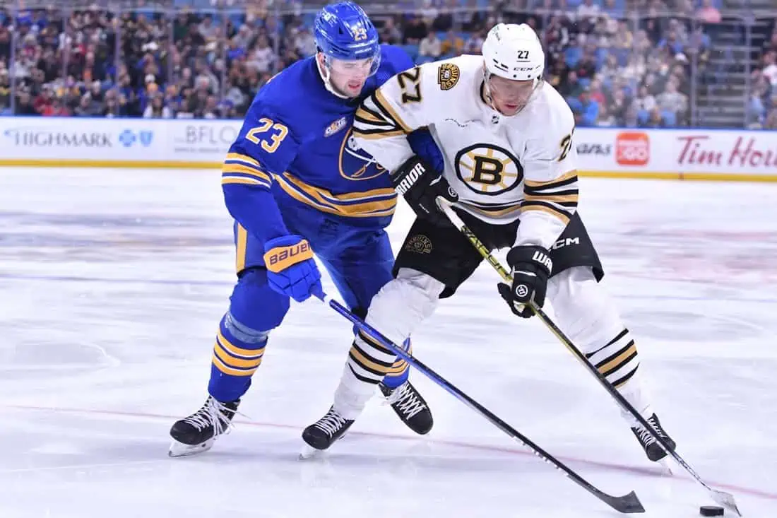 NHL: Boston Bruins at Buffalo Sabres
