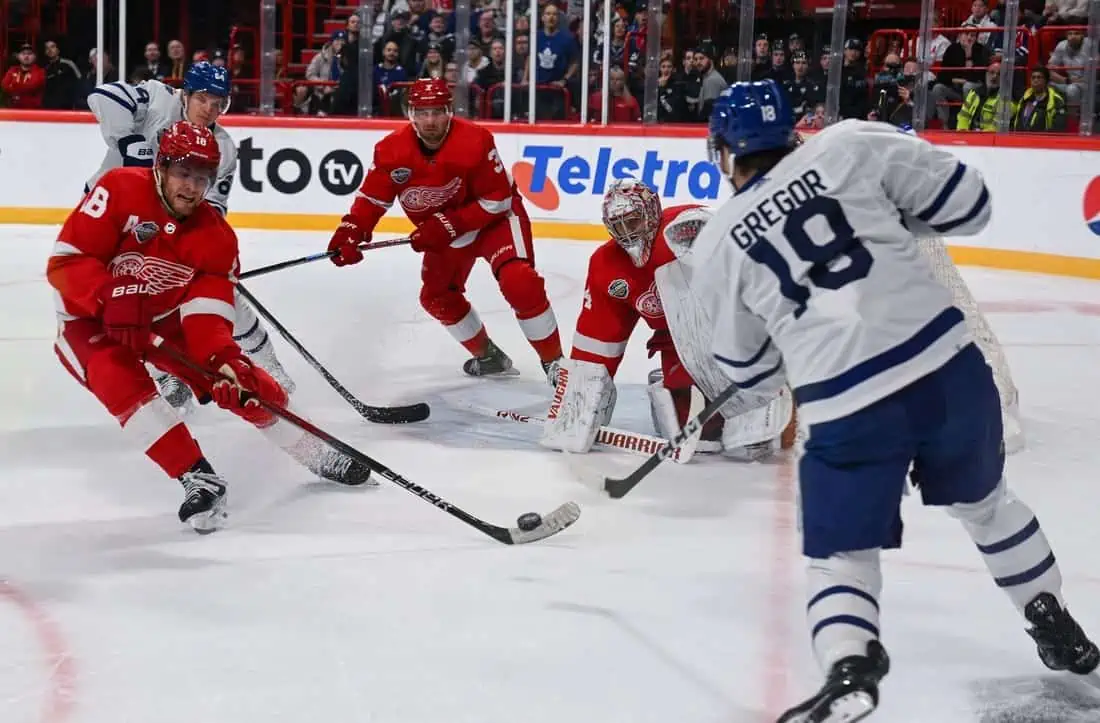 NHL: Global Series-Toronto Maple Leafs at Detroit Red Wings