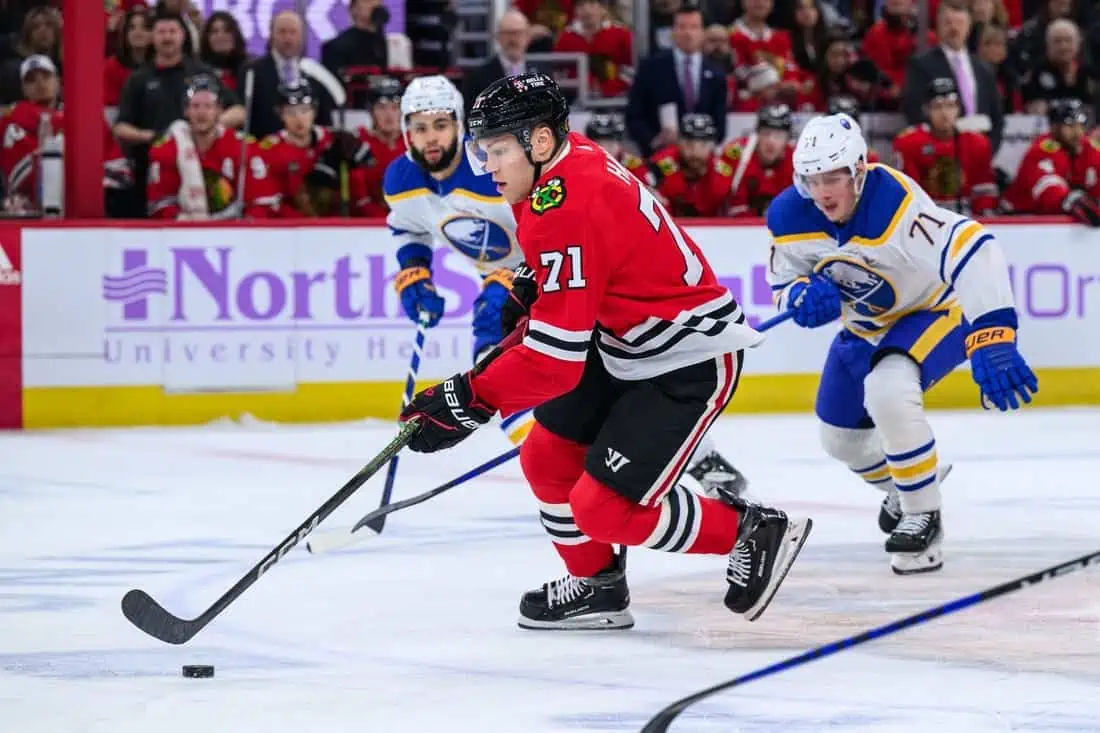 NHL: Buffalo Sabres at Chicago Blackhawks