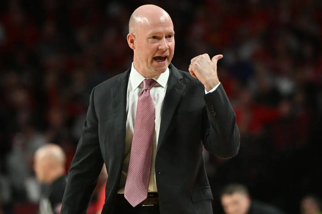 NCAA Basketball: Maryland at Nebraska
