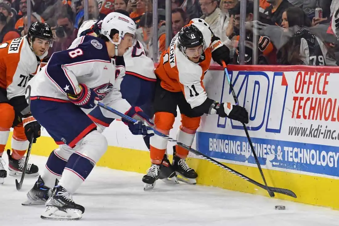 NHL: Columbus Blue Jackets at Philadelphia Flyers
