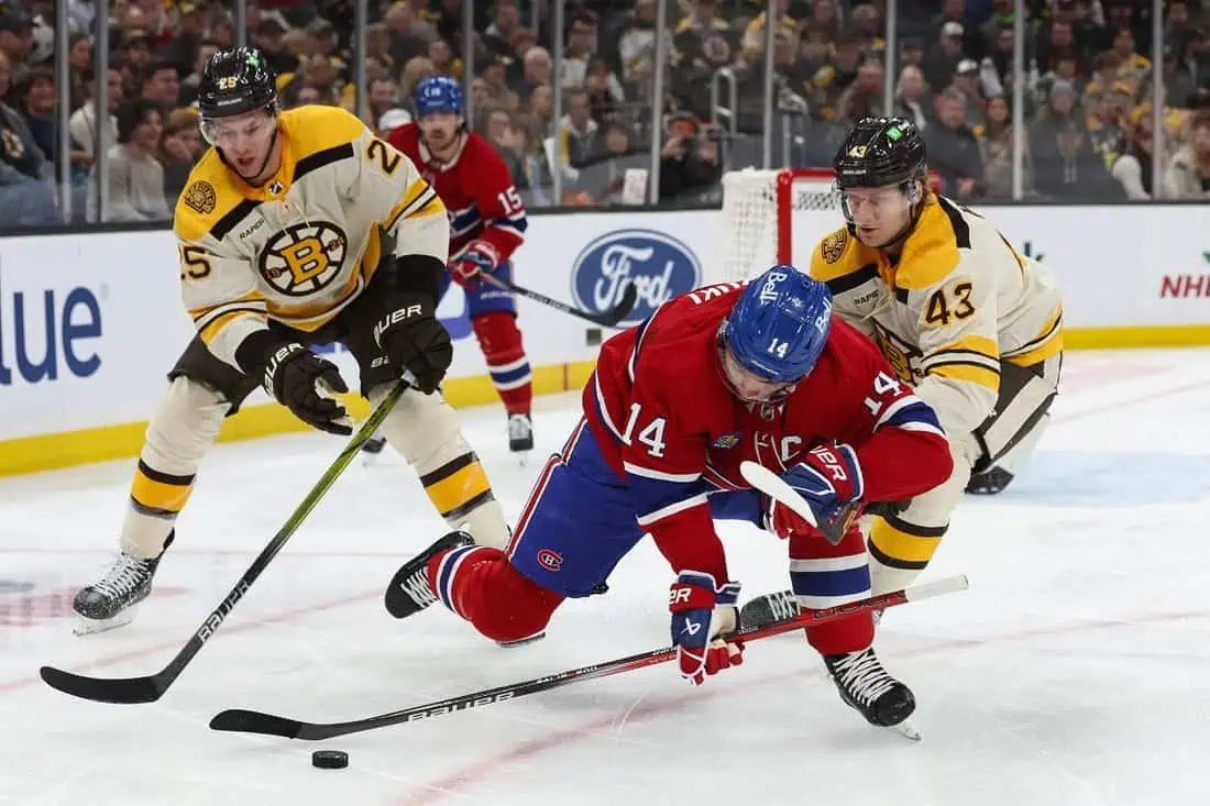 NHL: Montreal Canadiens at Boston Bruins