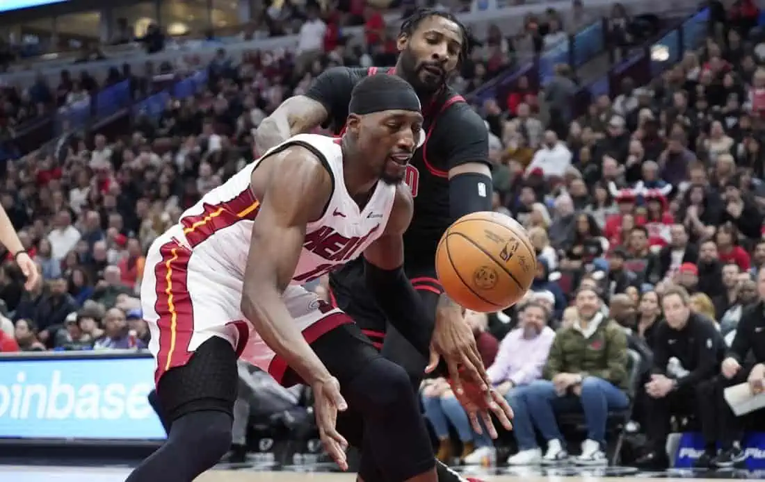NBA: Miami Heat at Chicago Bulls