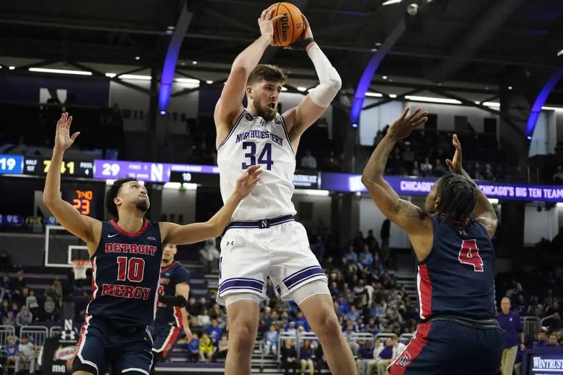 NCAA Basketball: Detroit at Northwestern