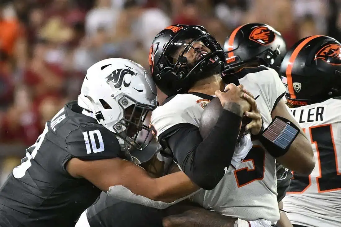 NCAA Football: Oregon State at Washington State