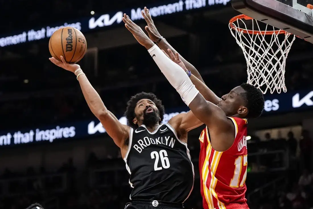 NBA roundup Nets score late, edge Hawks in seesaw battle