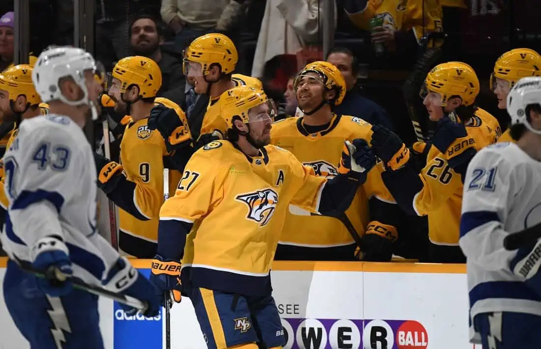 Defensemen spark Predators' offense in win over Lightning