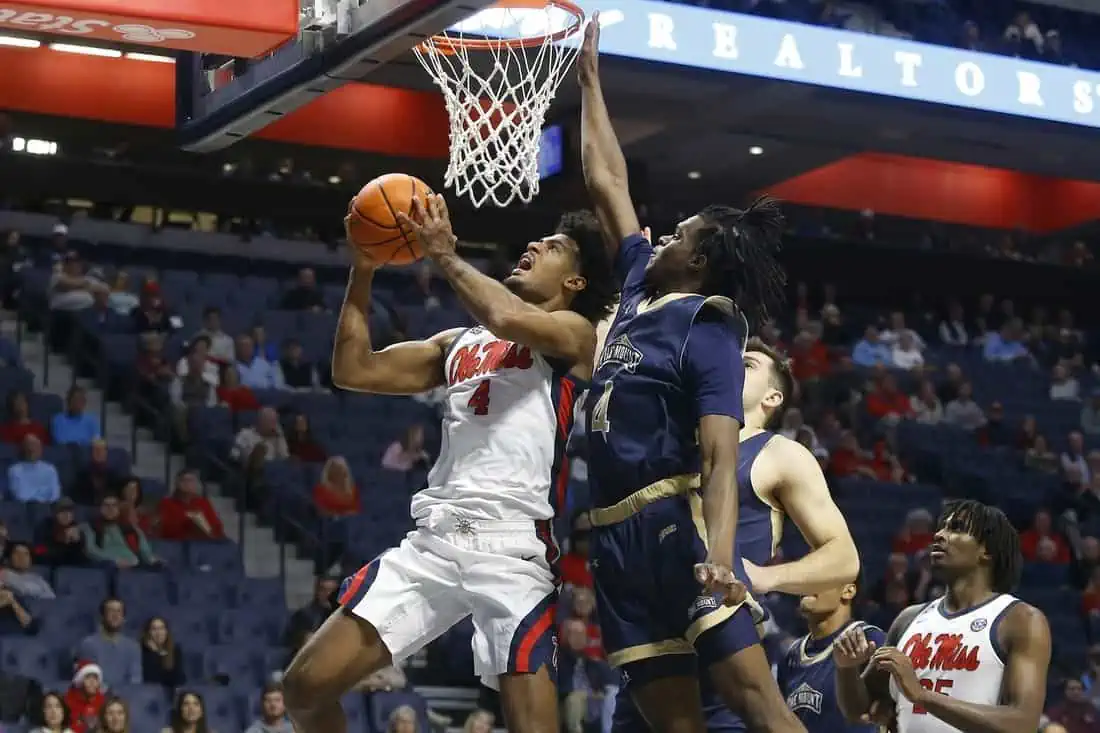 NCAA Basketball: Mount St. Mary's at Mississippi