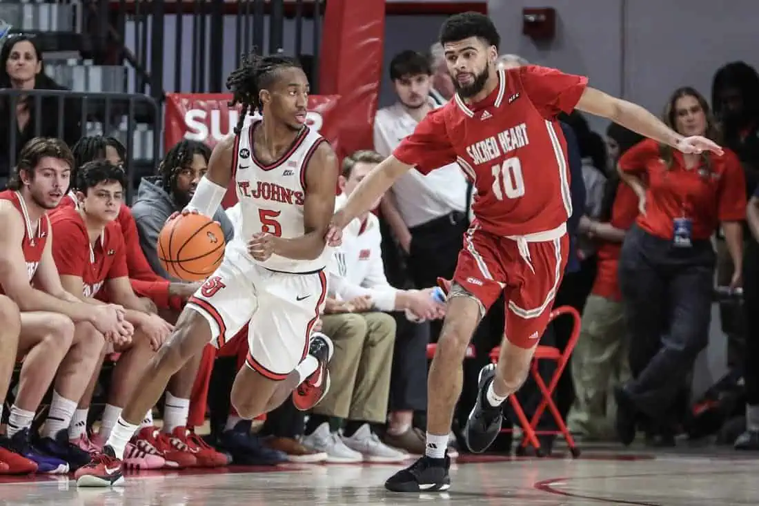 NCAA Basketball: Sacred Heart at St. John