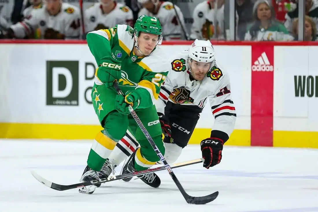 NHL: Chicago Blackhawks at Minnesota Wild