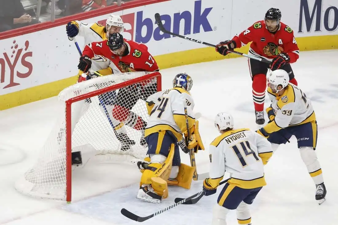 NHL: Nashville Predators at Chicago Blackhawks