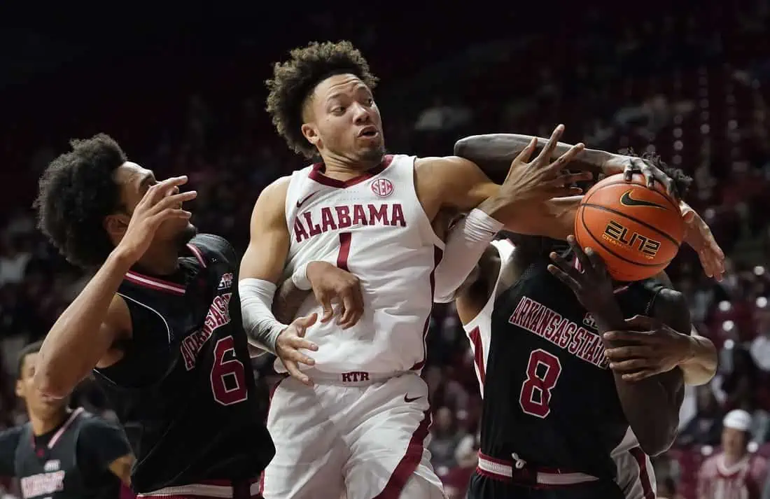 NCAA Basketball: Arkansas State at Alabama