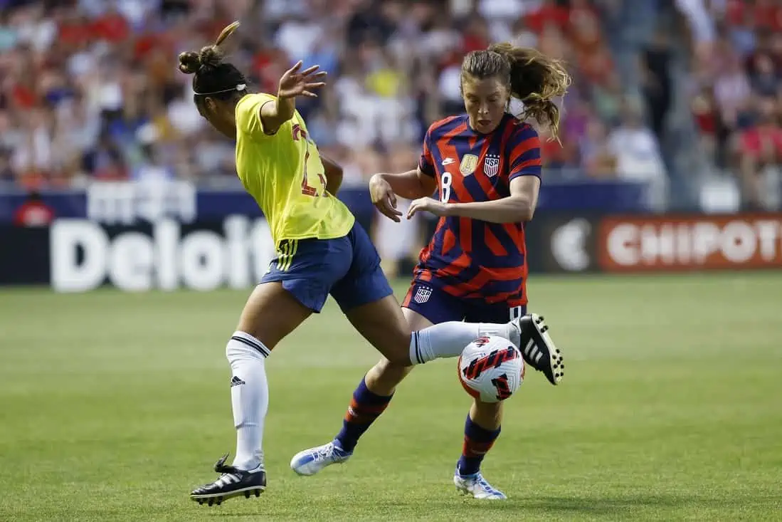 Soccer: International Friendly Women's Soccer-Colombia at USA
