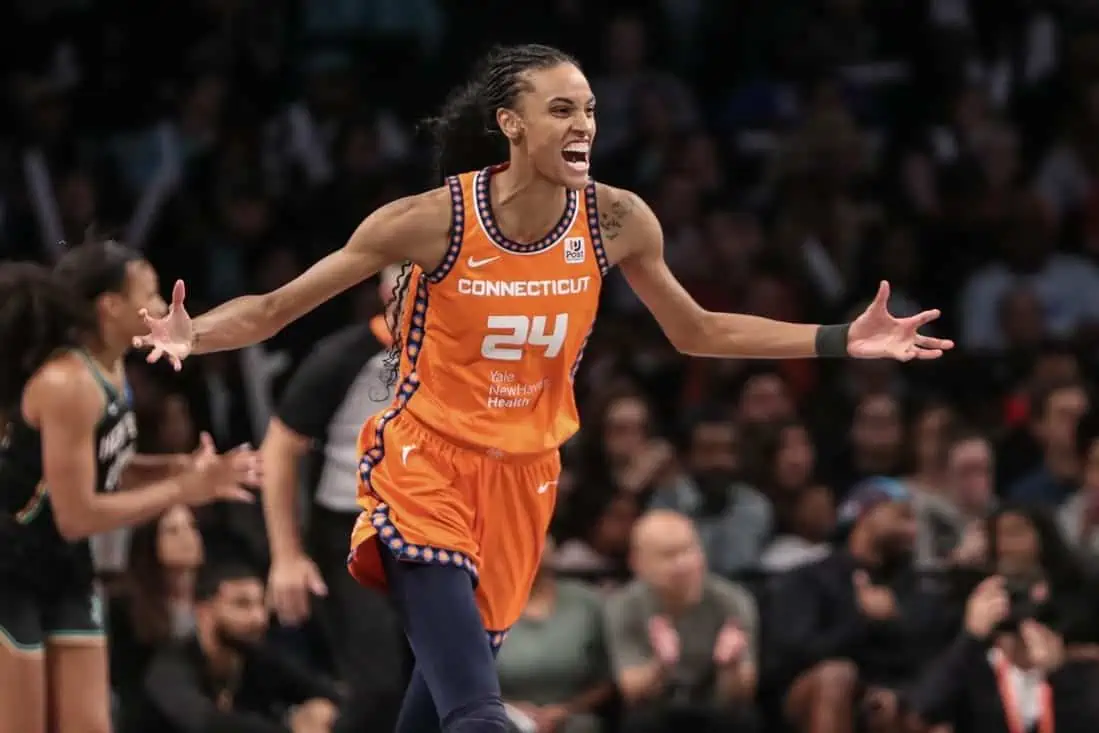 WNBA: Playoffs-Connecticut Sun at New York Liberty
