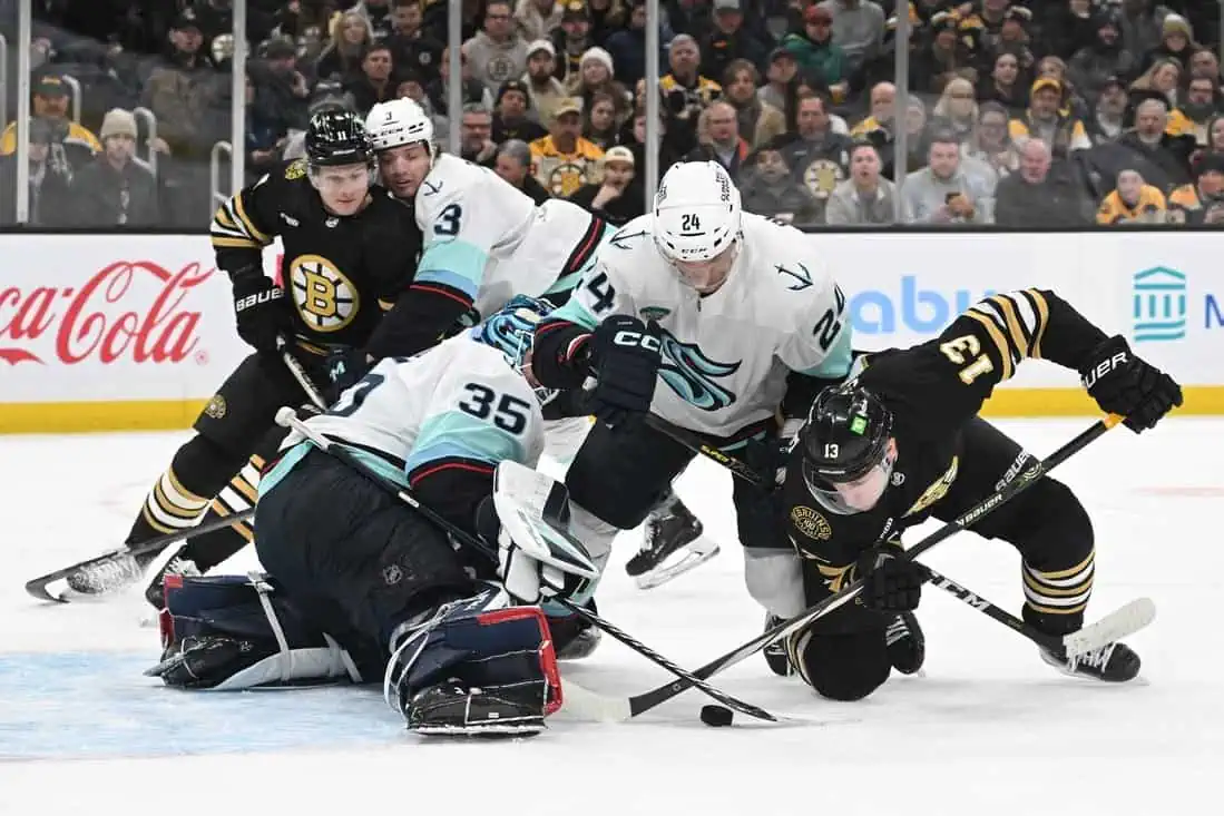 NHL: Seattle Kraken at Boston Bruins