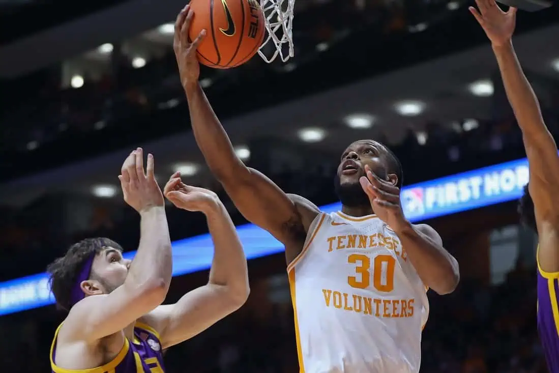 NCAA Basketball: Louisiana State at Tennessee
