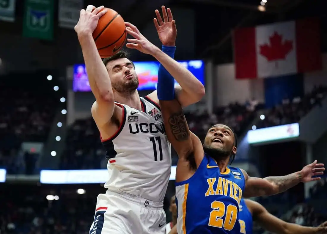 NCAA Basketball: Xavier at Connecticut