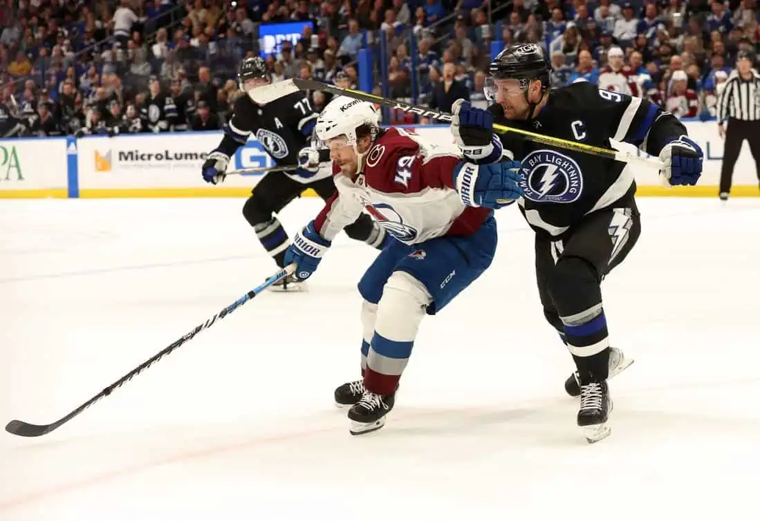 NHL: Colorado Avalanche at Tampa Bay Lightning
