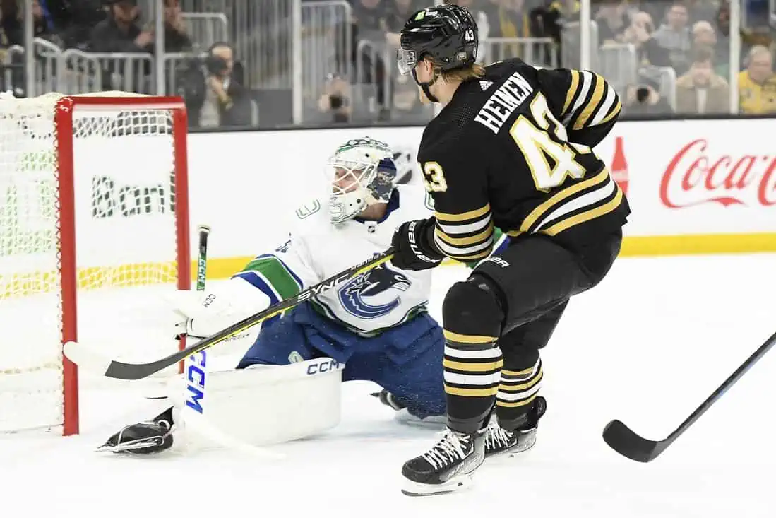NHL: Vancouver Canucks at Boston Bruins
