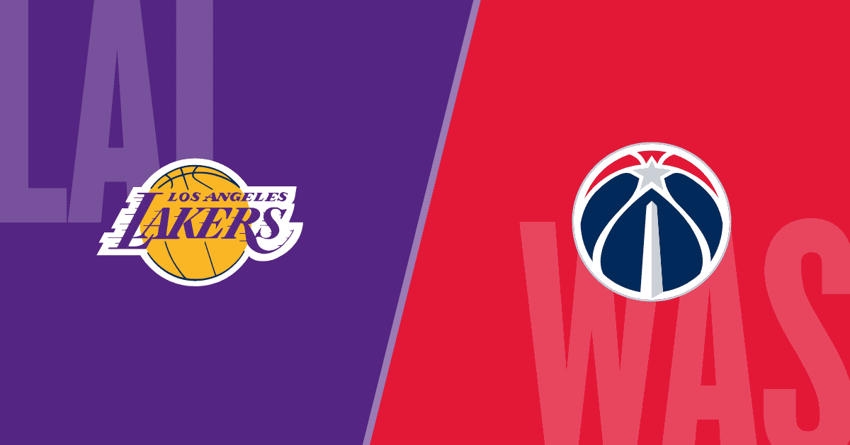 lakers vs wizards