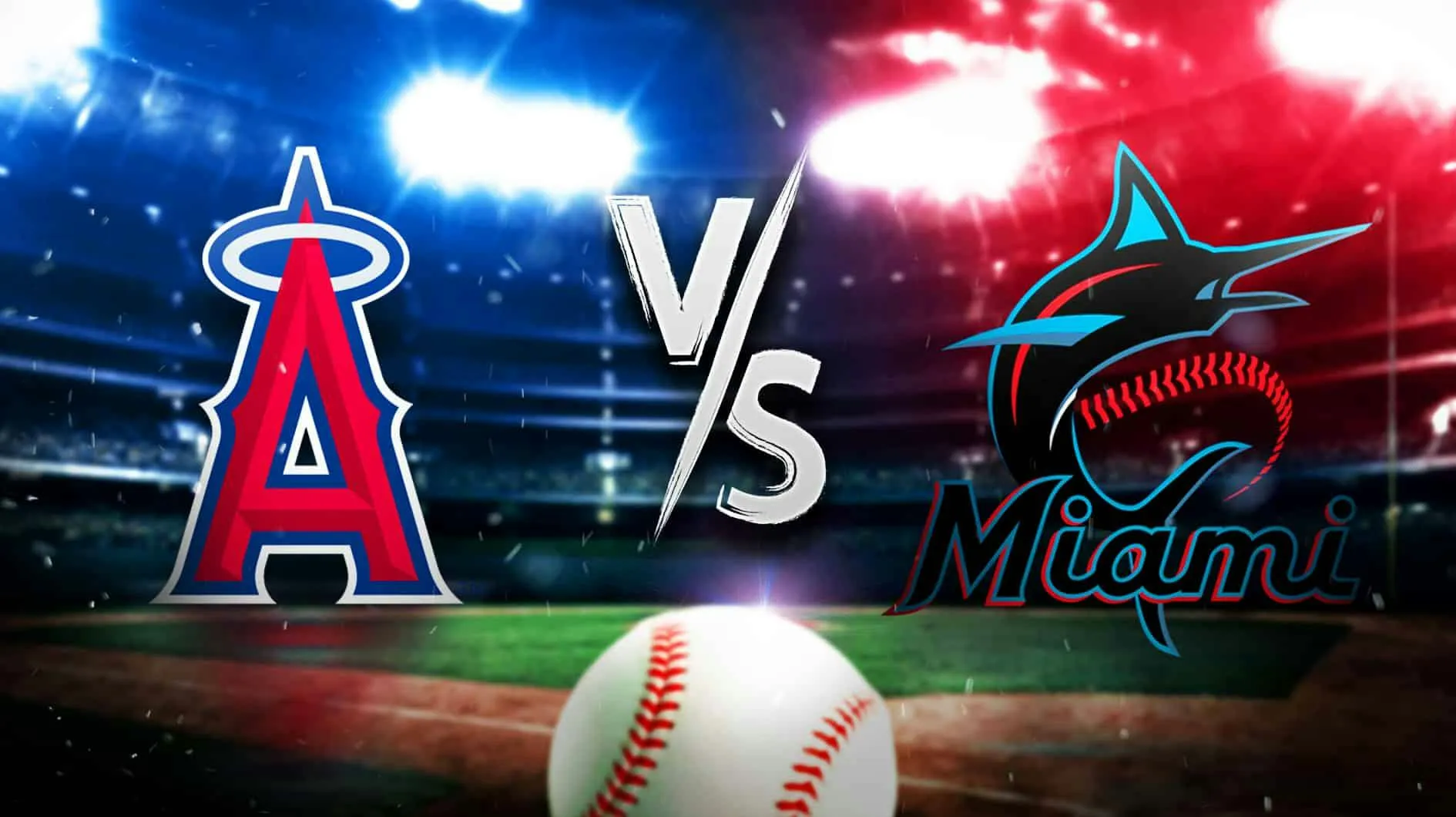 miami marlins vs la angels